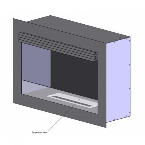 Встраиваемый очаг BioKer Стандарт 710х731х295 мм Встраиваемый очаг BioKer Стандарт 710х731х295 мм
