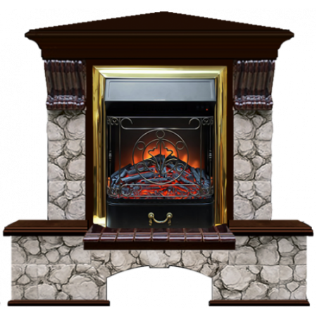 Бостон К Карелия угловой (дуб)+Majestic Brass