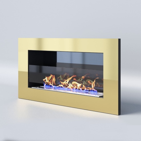 Биокамин "Русский огонь" Барокко 800V встраиваемый с защитным стеклом по цене 37 350 руб.