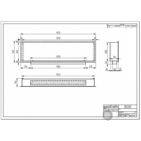 Биокамин ZeFire Flagman 1600 Биокамин ZeFire Flagman 1600 по цене 54 800 руб.