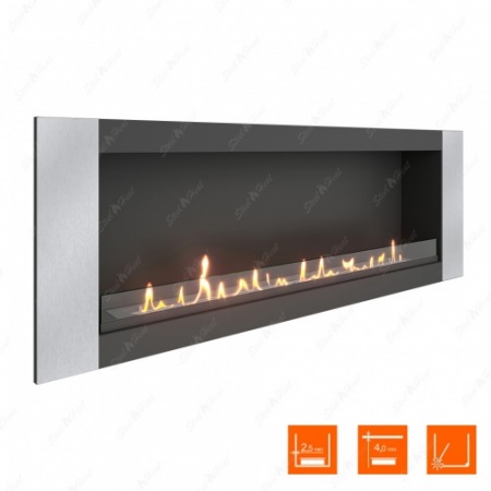 Биокамин SteelHeat LONG-V 1500 XL стекло Биокамин SteelHeat LONG-V 1500 XL стекло по цене 60 960 руб.