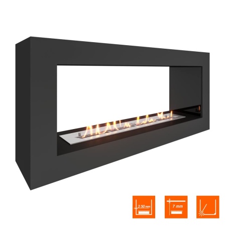 Биокамин SteelHeat WALL FRAME ONE 1000 черный, стемалит Биокамин SteelHeat WALL FRAME ONE 1000 черный, стемалит по цене 55 650 руб.