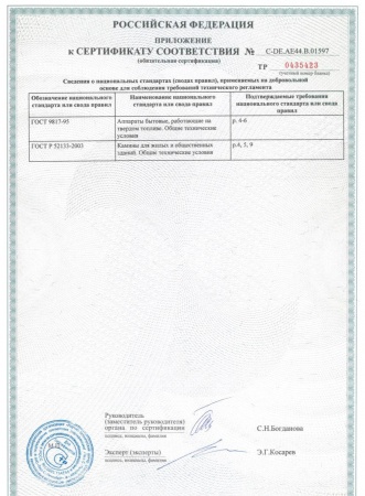 Газовая топка Vero Design NI G2 H2 G 
Газовая топка Vero Design NI G2 H2 G