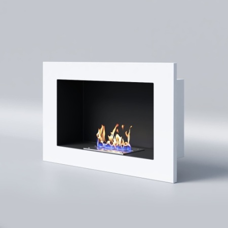Биокамин "Русский огонь" Лайт Бланк 650V с защитным стеклом по цене 13 050 руб.